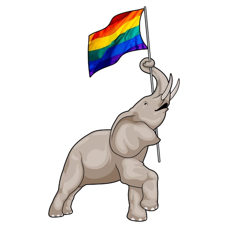Elephant Rainbow