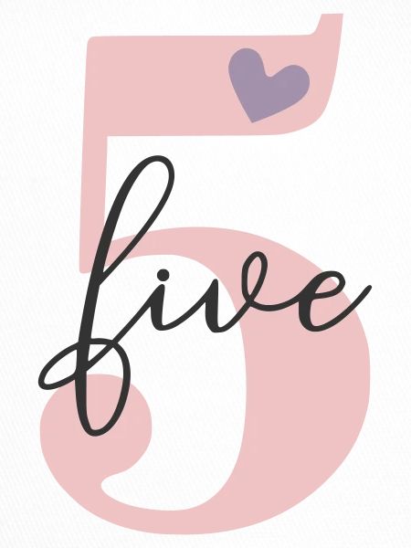 5th Birthday Five Five