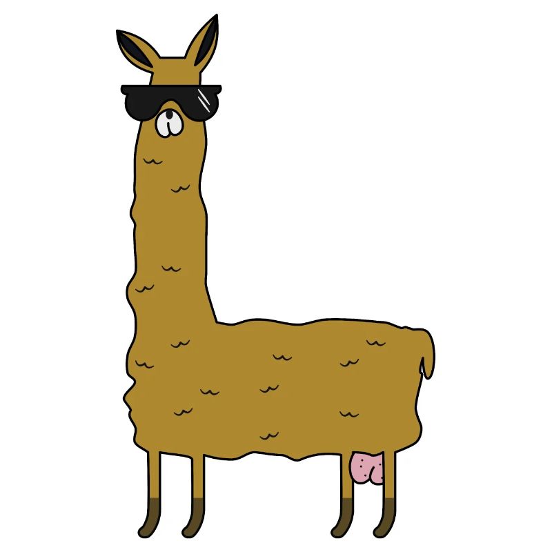 Lama avec extras