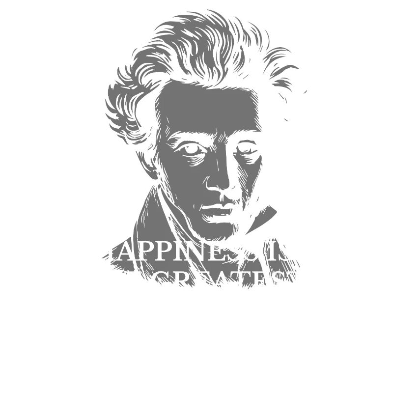 Kierkegaard Glückszitat-Tee