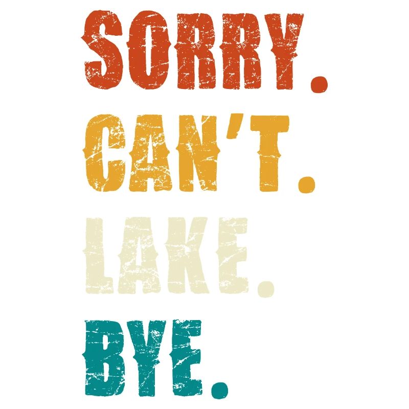 Désolé, je ne peux pas Lake Bye — Rétro en difficulté