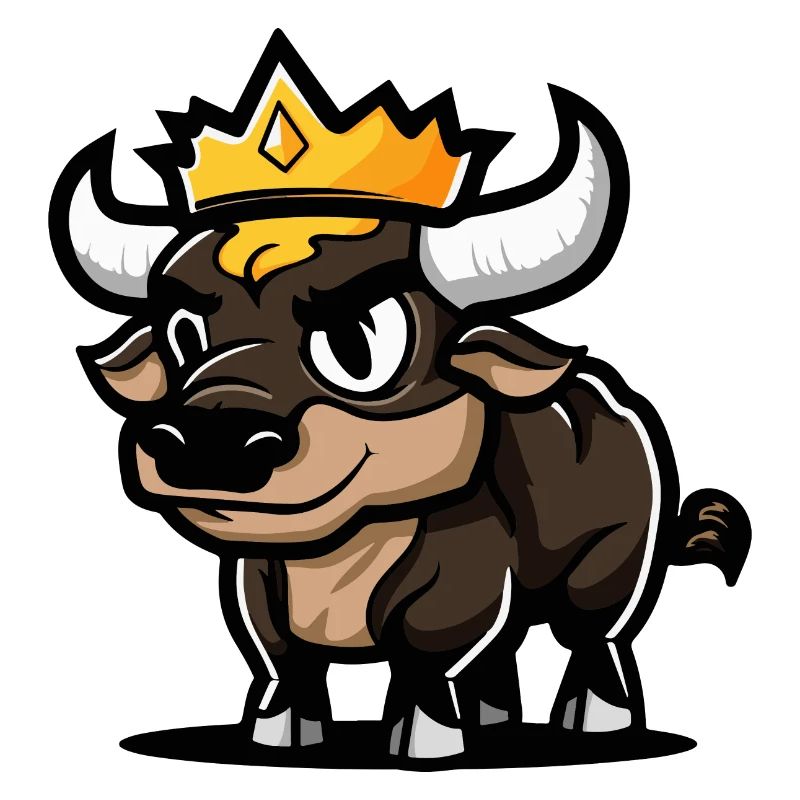 Stier Comic Krone