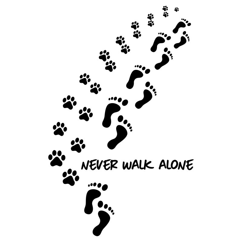 never walk alone dog
