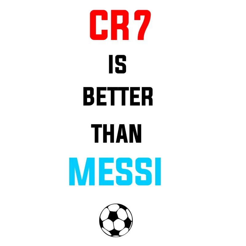 Cristiano is better than Messi