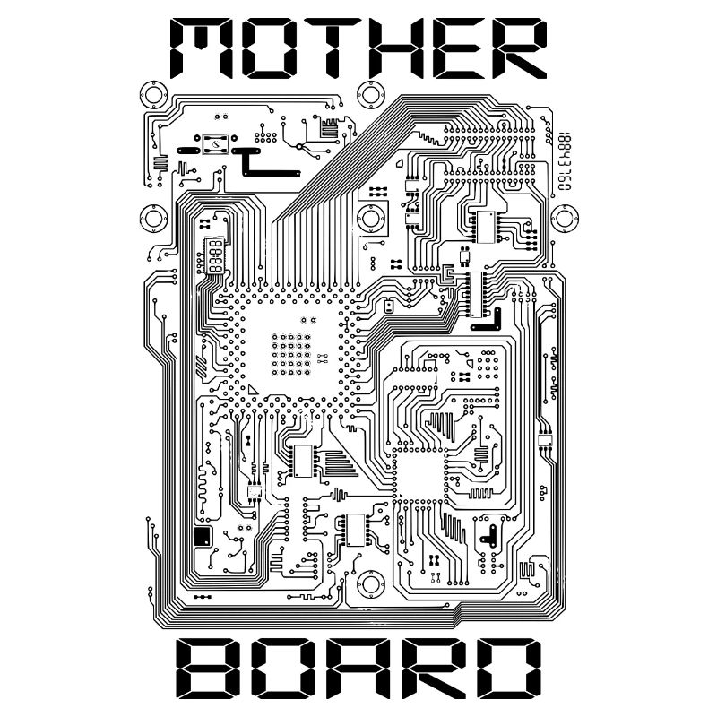 Motherboard Computer Grafik Design