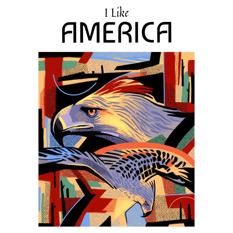 I Like America eagle design