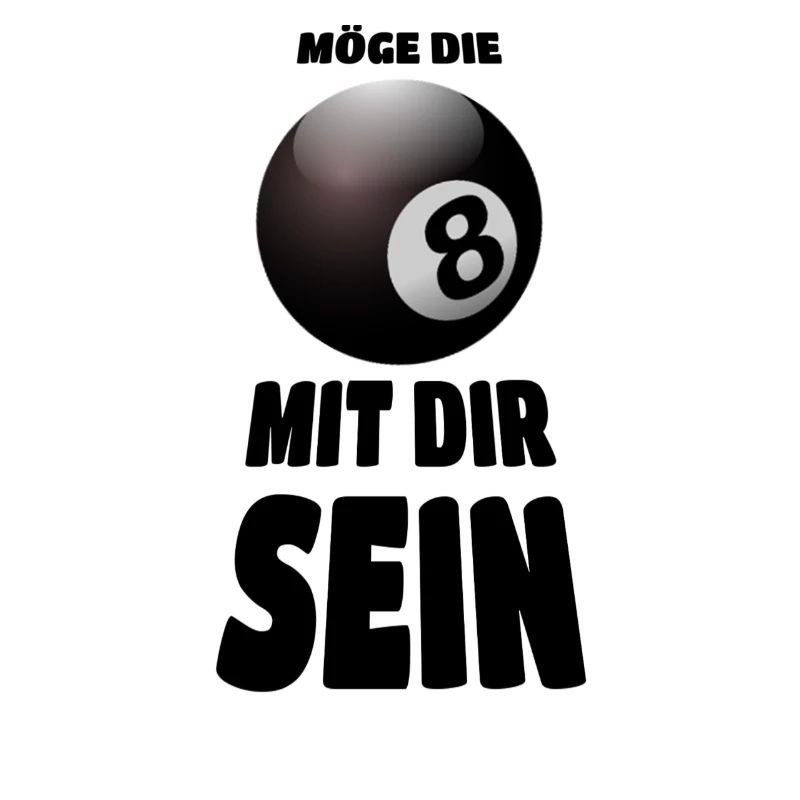 Möge die Acht mit Dir sein - Billard