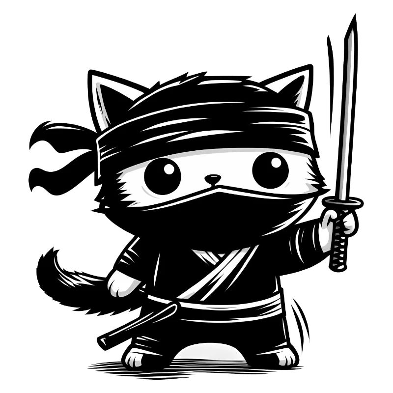 Ninja Katze
