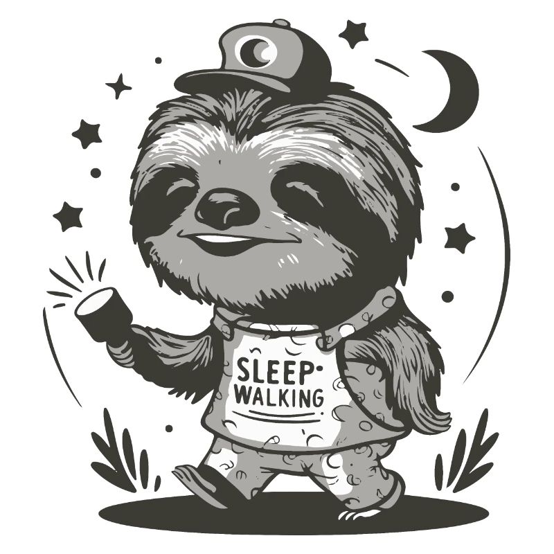 Sloth Sleepwalker Night
