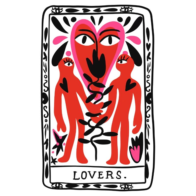 lovers card