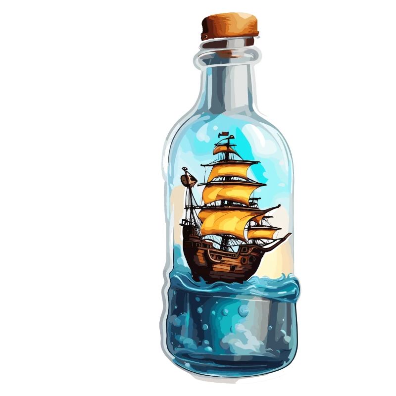 Ship in a Bottle / Message in a Bottle / Ahoy / Anchor