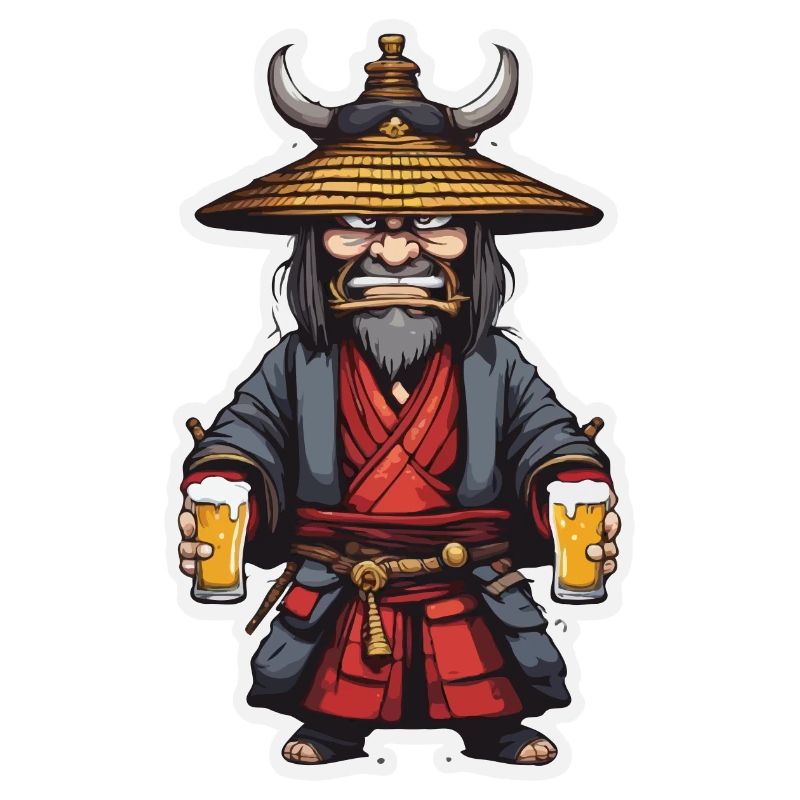 Samurai / Japanisch / Harakiri / Katana / Mann