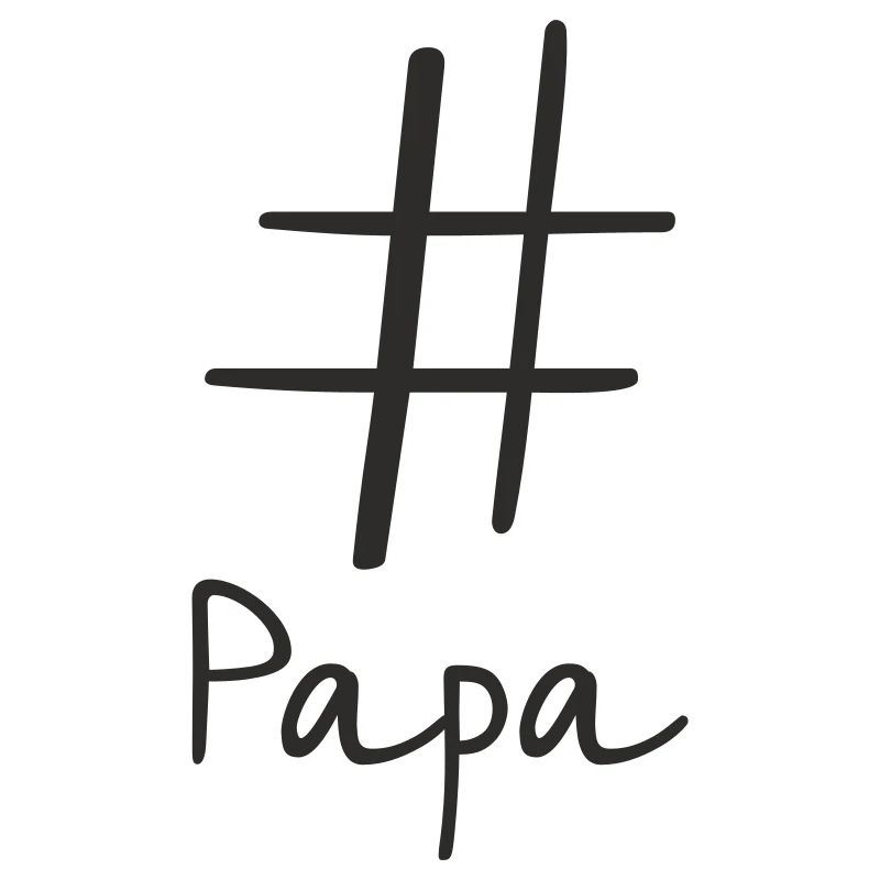 #Papa – Conception moderne du texte par hashtag