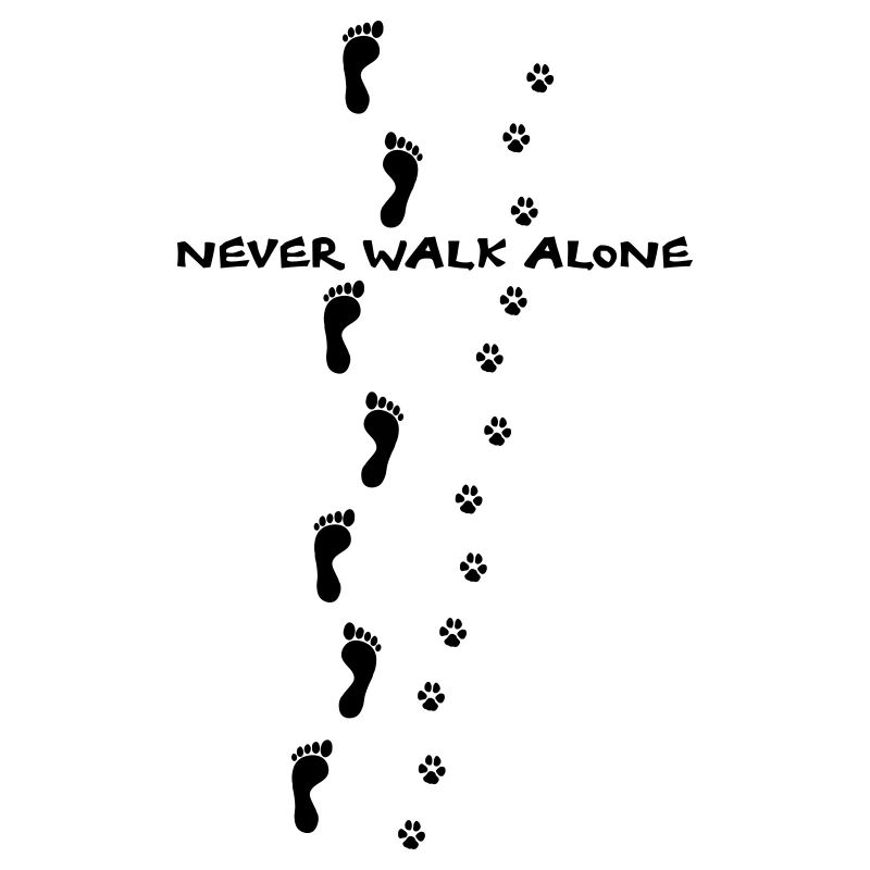 never walk alone chien