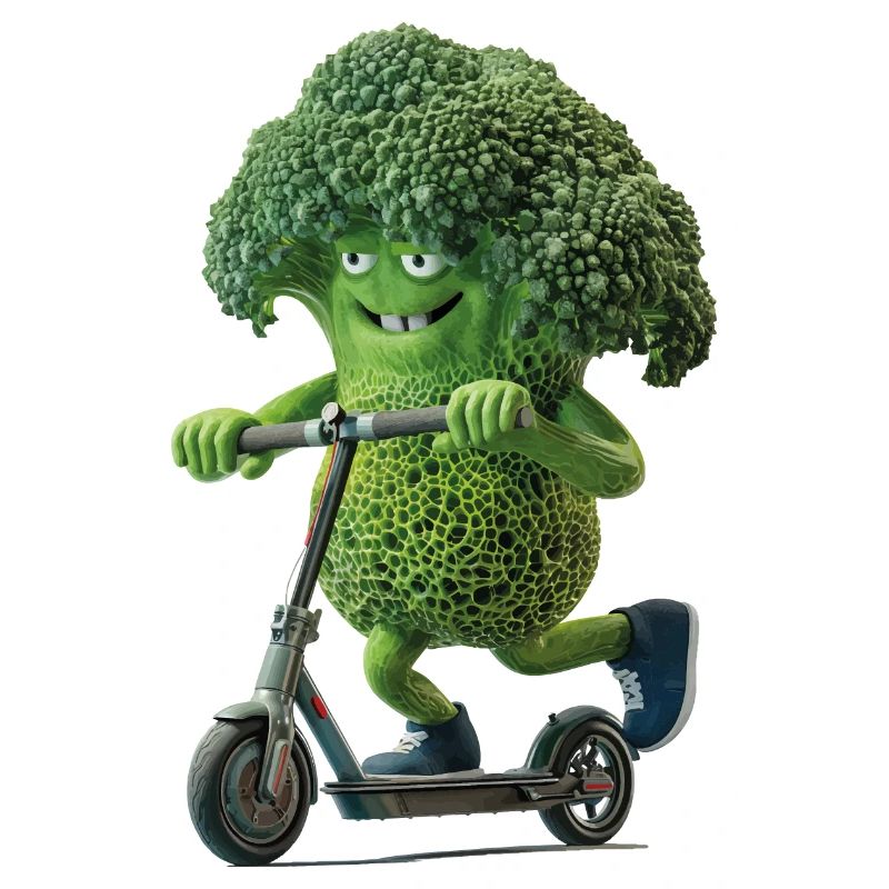 Broccoli Scooter