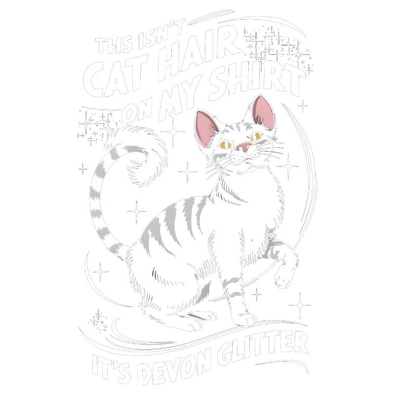 Katze Devon Rex Geschenk