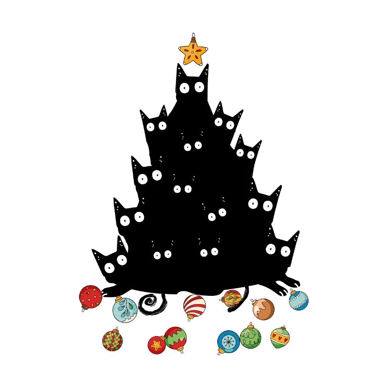 Cat Tree Christmas