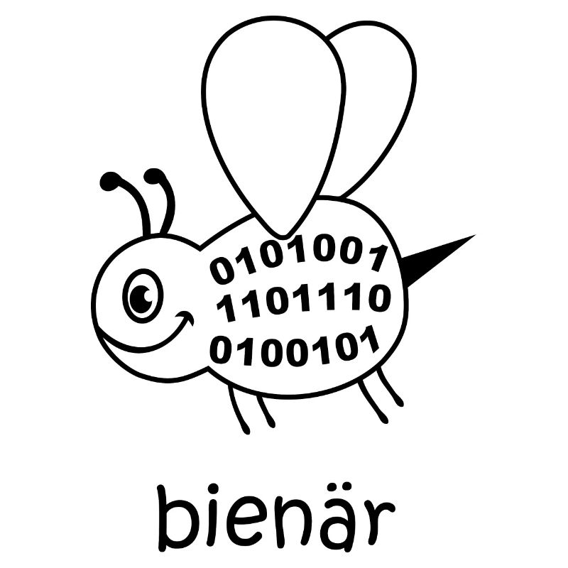 binaire, système binaire, abeille, bienaire, binary