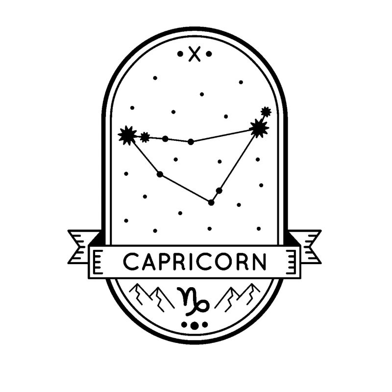 Capricorn Sternbild Sternzeichen Steinbock