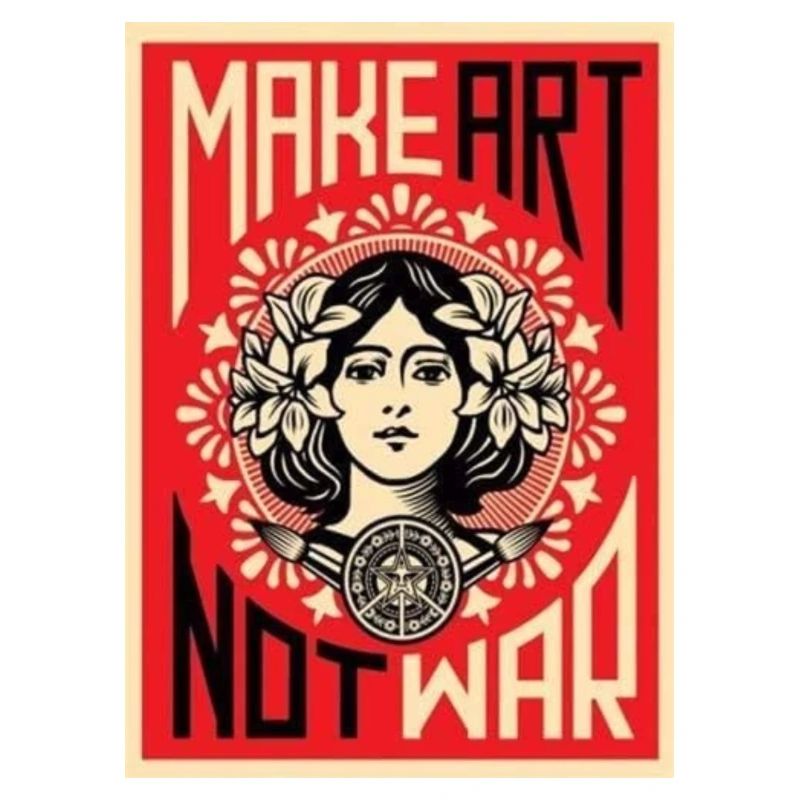 MAKE ART NOT WAR