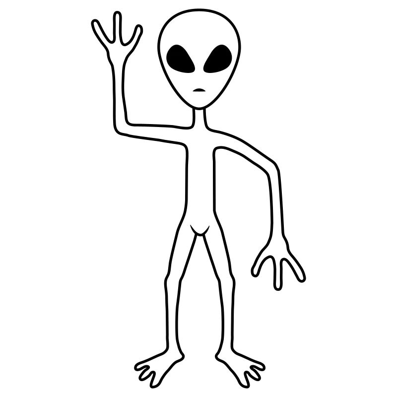 Welcome Alien waves friendly