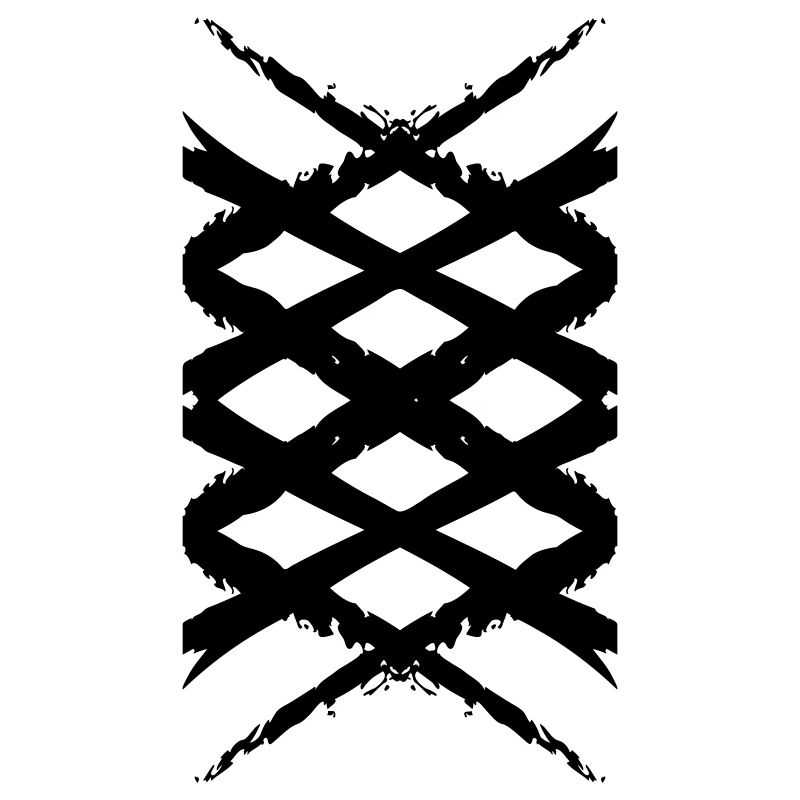 Diamonds Art Cross Pattern | Graphique vectoriel