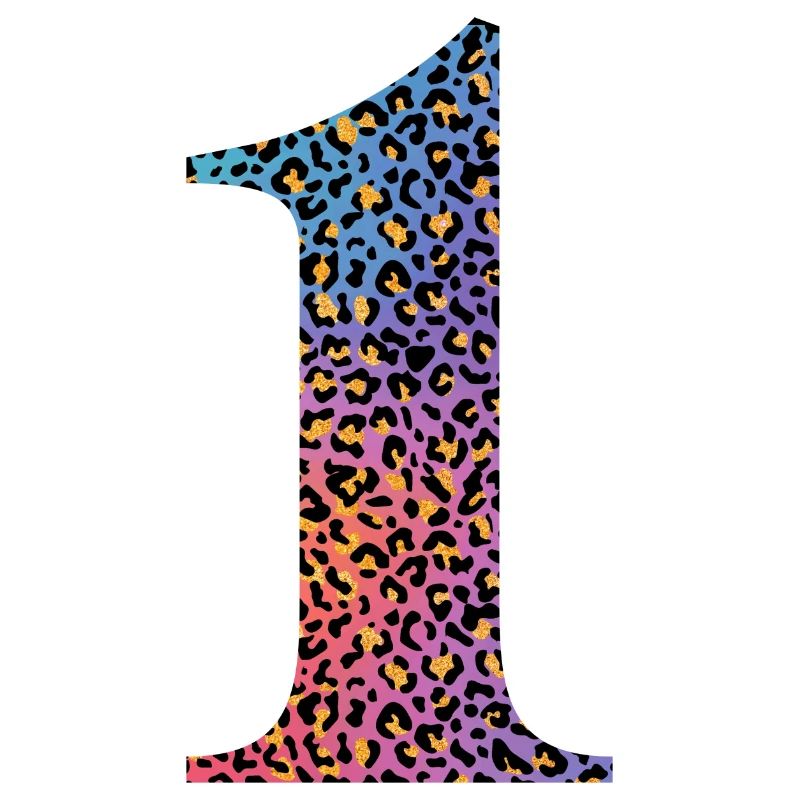 1st Birthday Leopard