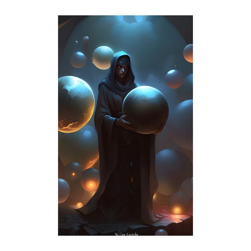 Hexe der Sphären & Kugeln