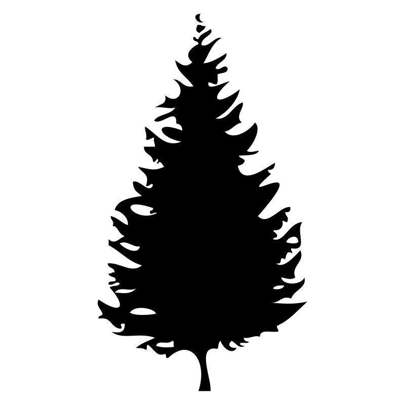 a décrit, ombrager, nature, silhouette, forêt,