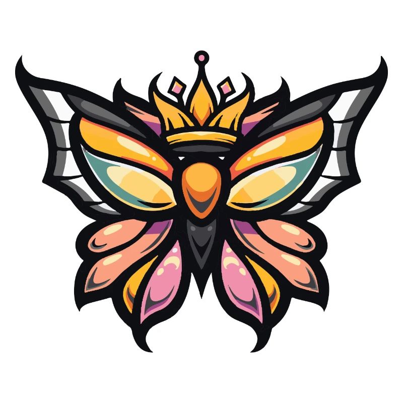 Butterfly Comic Crown