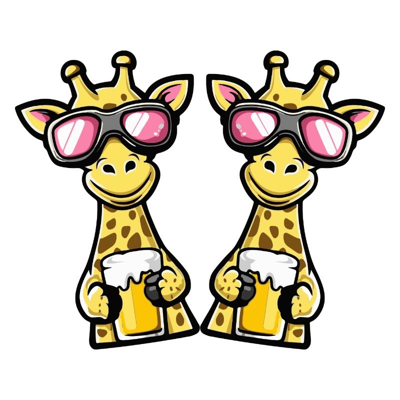 Giraffe Ski Team Bier