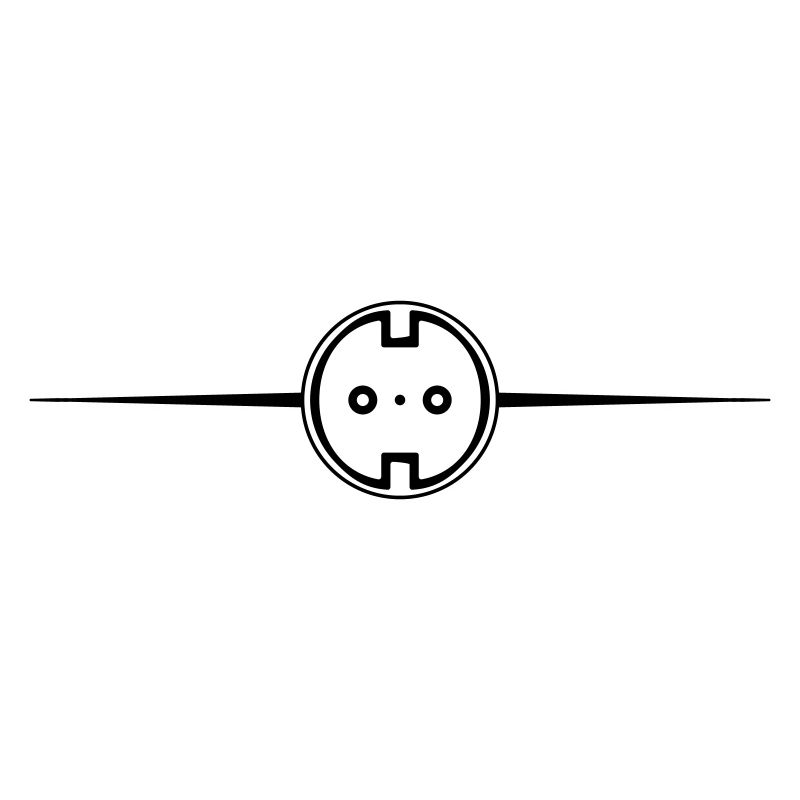 Steckdose Element Symbol