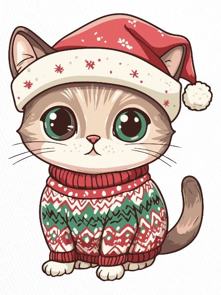 Cat Christmas Comic