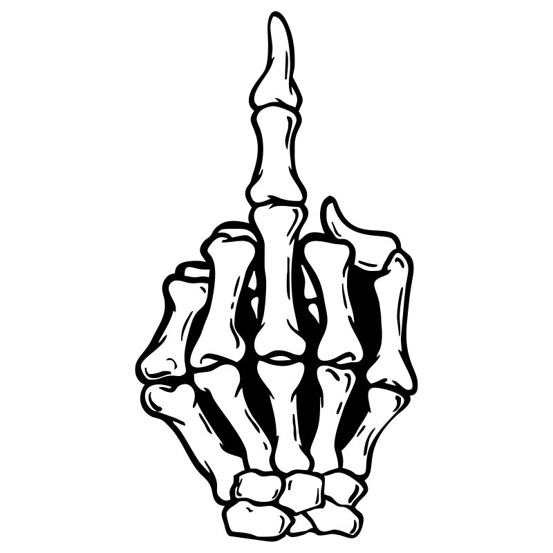 Skull finger