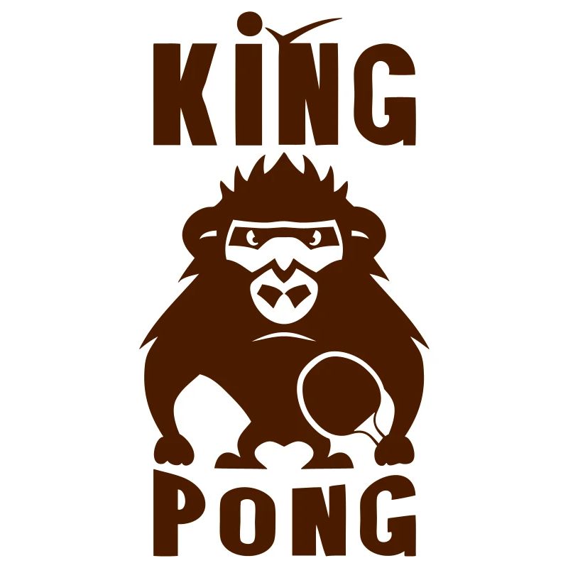 Gorilla king pong racket ping