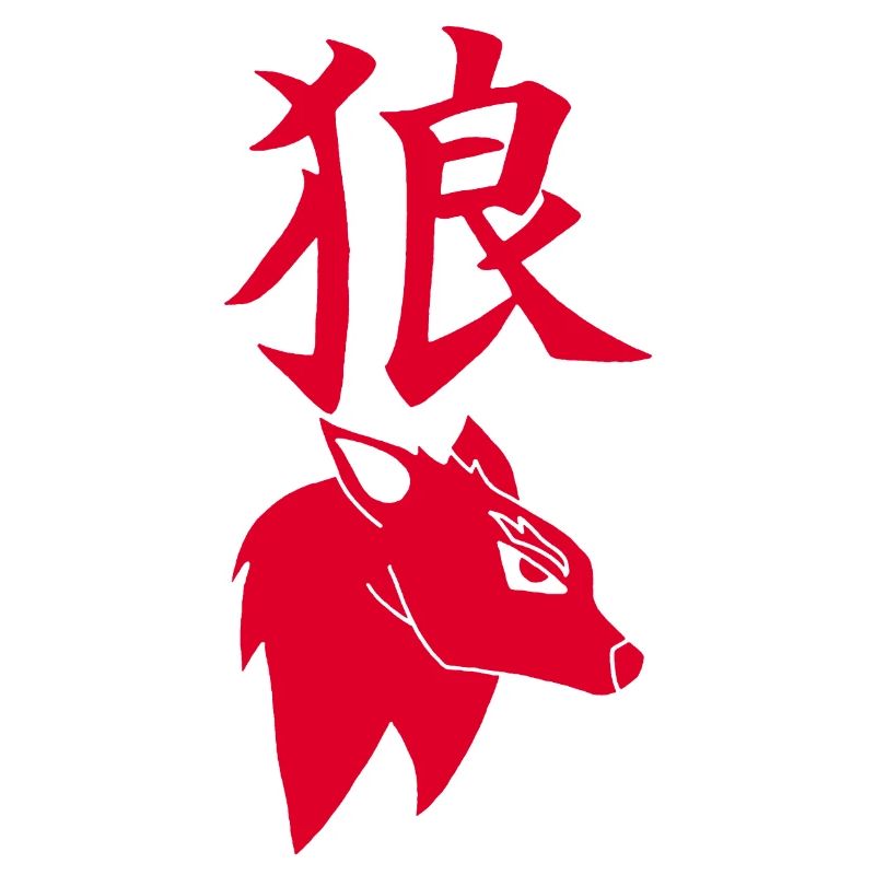 Red wolf from Japan