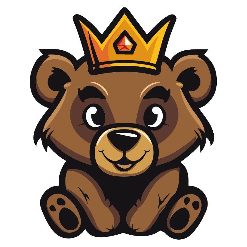 Bear Comic Crown
