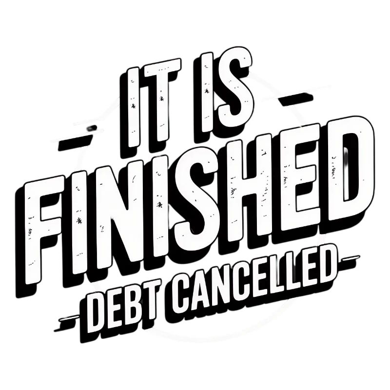 Christian message: It is done