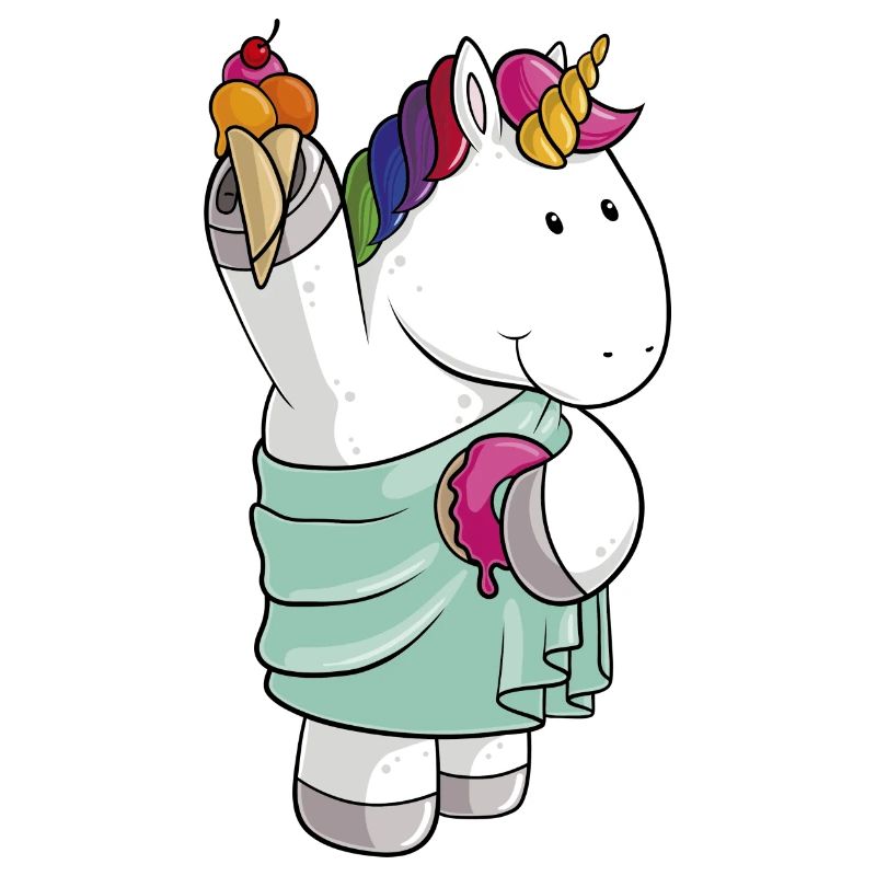 Freiheits Einhorn Comic