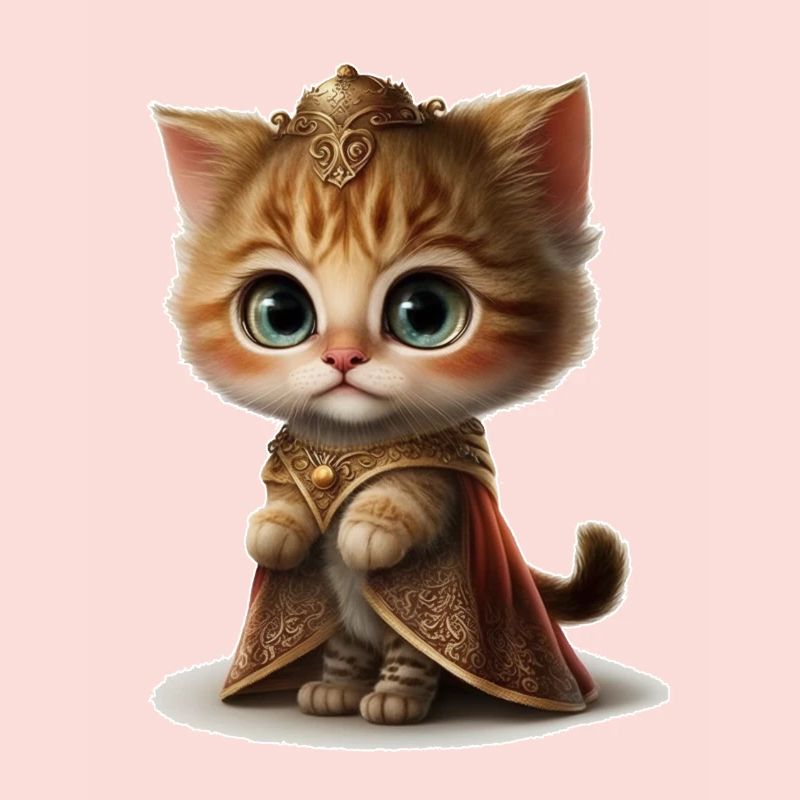 Princesse comme un chat
