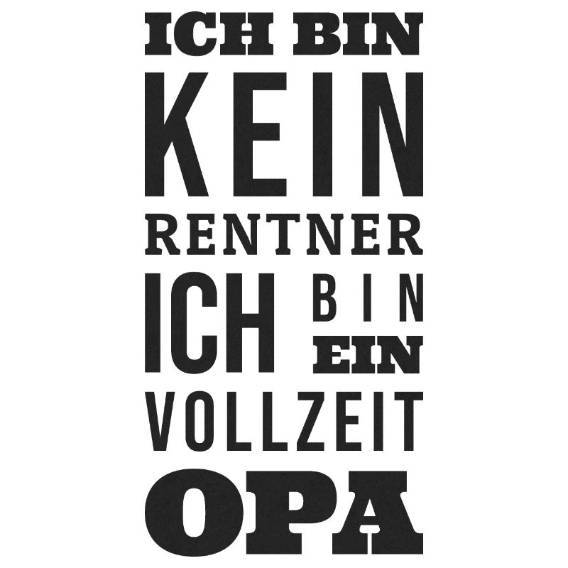 Rentner Vollzeit Opa