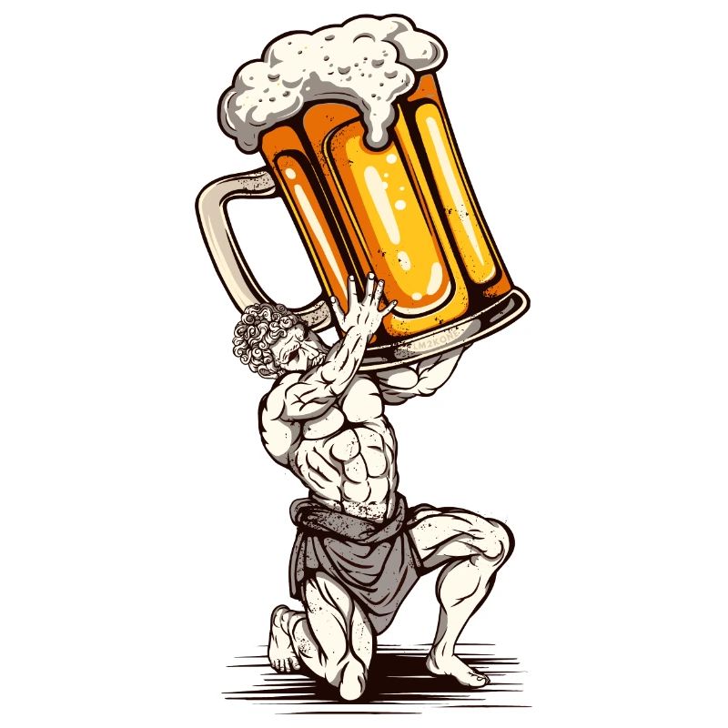 Bier-Statue