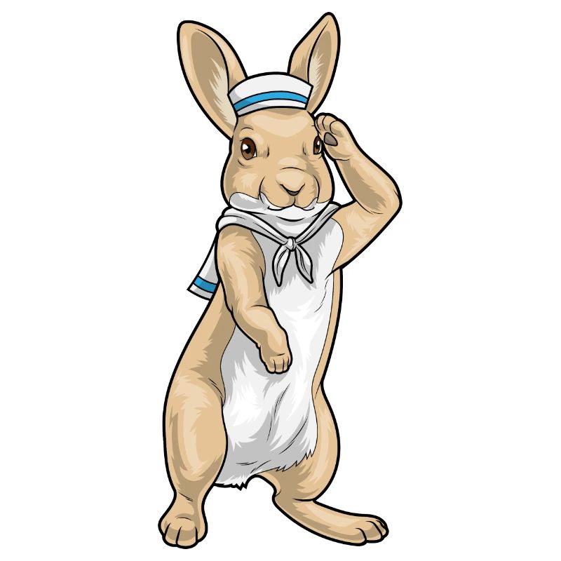 Rabbit Sailor Sailor's Hat