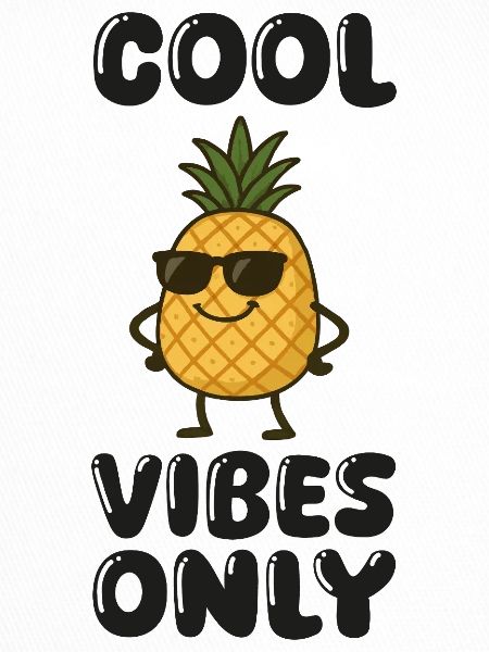 Bande dessinée ananas