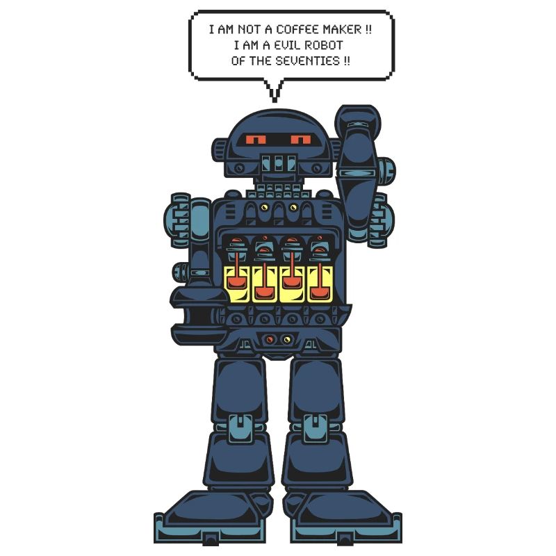 Battery-powered robot