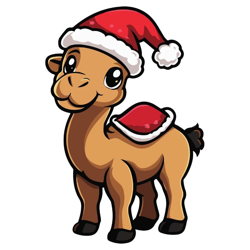 Kamel Weihnachten Niedlich