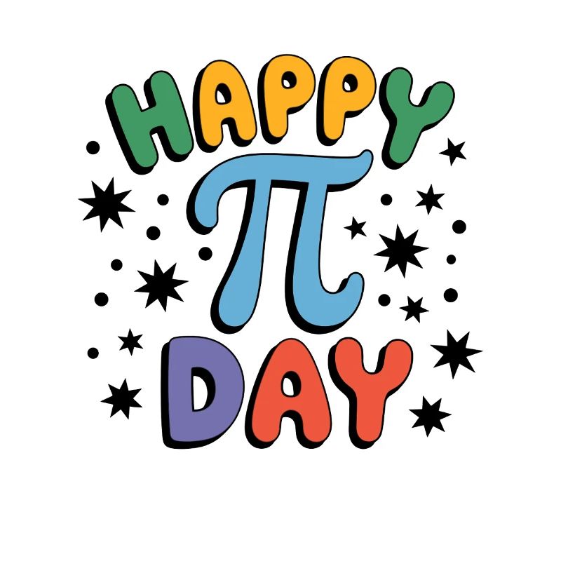 Happy Pi Day Funny Math Design