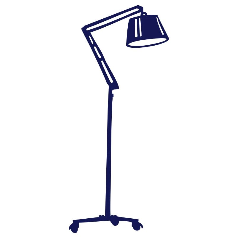 Stehlampe