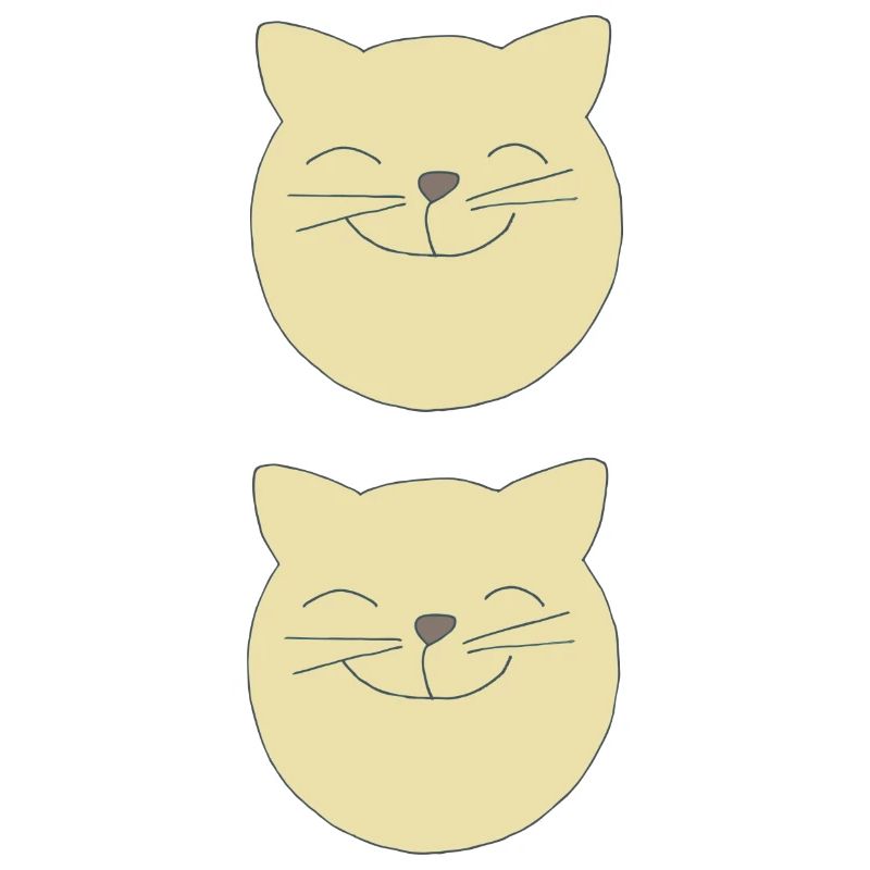 Katzen doppelt
