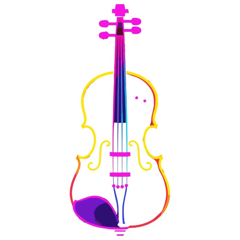 Violon Lineart